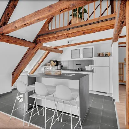 Appartement Einzigartig - Schlossblick - Maisonette - Smart Tv